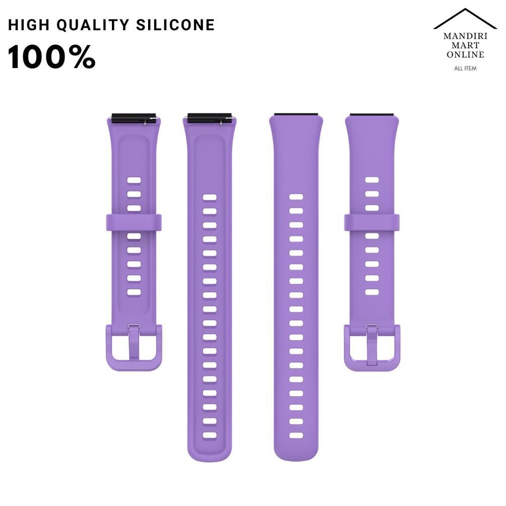 ORIGINAL Strap Huawei Band 7 Tali Pengganti Huawei Band 7 Silicone Strap Warna Polos Solid