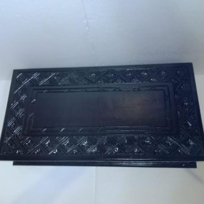 Box Kotak Tempat Menyimpan 2 Keris Ukiran Batik Kayu Jati