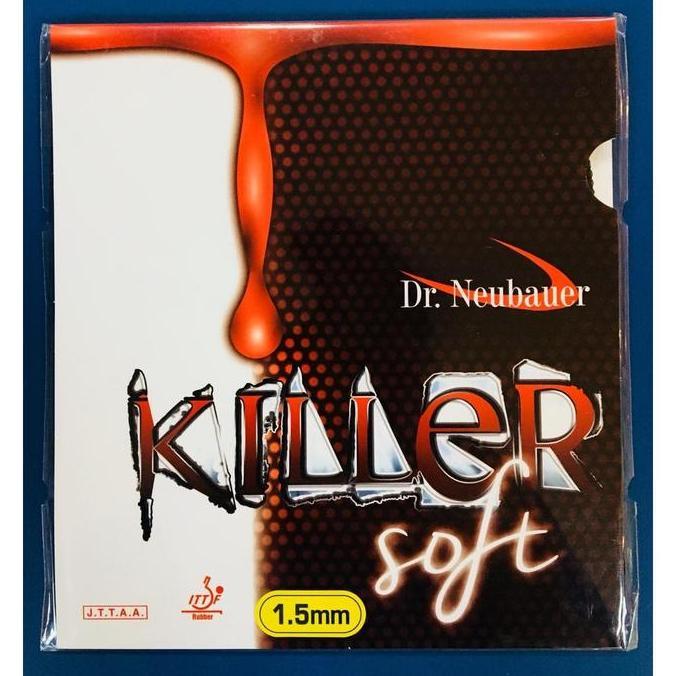 Karet Bat Tenis Meja Dr. Neubauer Killer Soft Bintik Pendek Jahat