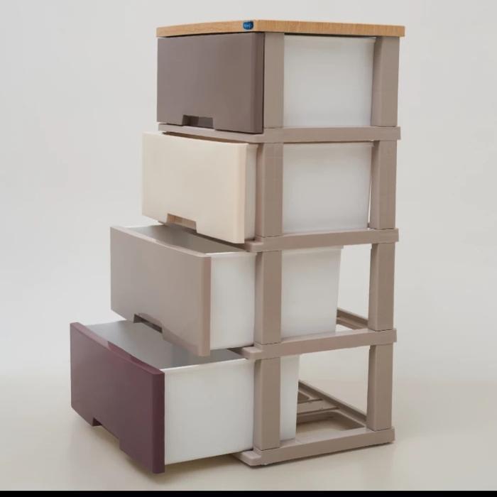 LEMARI PLASTIK ROVEGA LEMARI 5 SUSUN ROVEGA CABINET DRAWER CMG 537