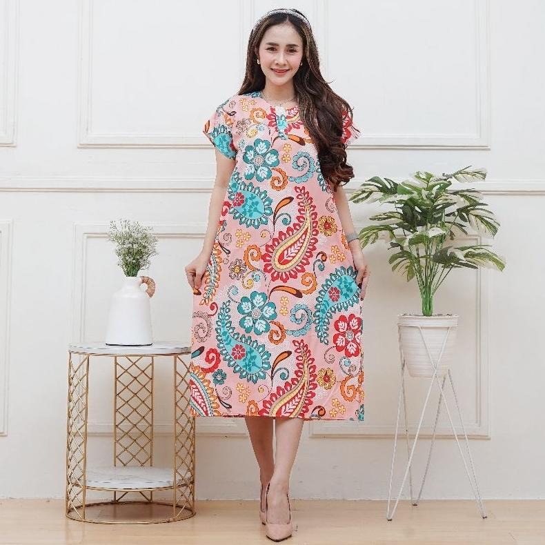 FAST DELIVERY Daster 100 Dapat 5 Pcs | 100ribu Dapat 5 Daster | Daster 120 Dapat 5 Pcs Jumbo