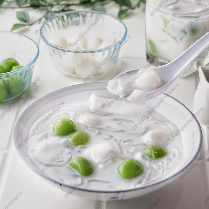Es Jelly Kelapa Mutiara/Es Jelly Coconut/Dessert Es Jelly Kelapa