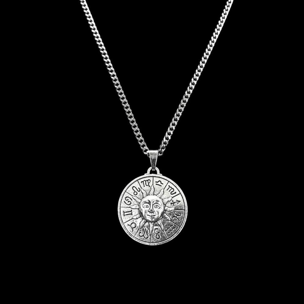 Promo Kalung Smile Necklace Cross Galaxy Star Bintang Pendant Korea Style Perak Silver Pria Wanita