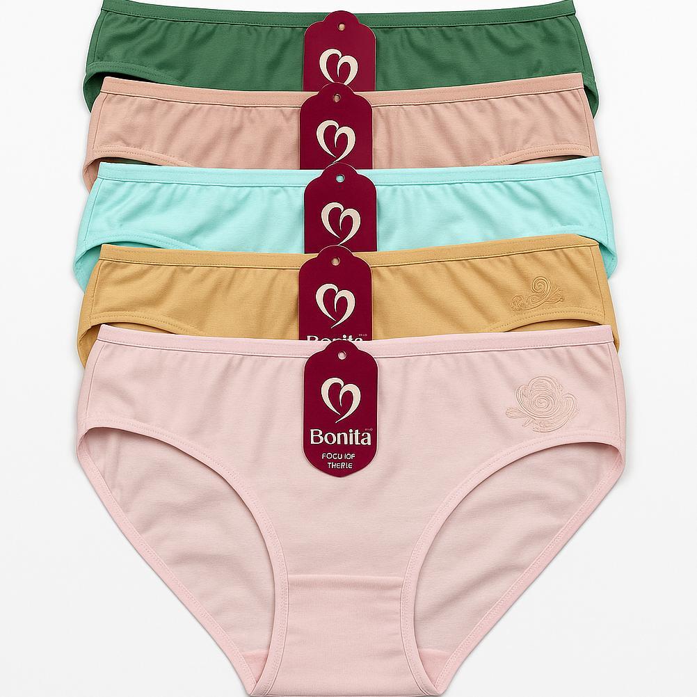 Hot 6Pcs Celana Dalam Wanita Bonita / Cd Wanita Bonita / Cd Wanita Lembut