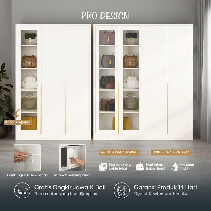 Pro Design Grindelwald MWD Lemari Pakaian Besi