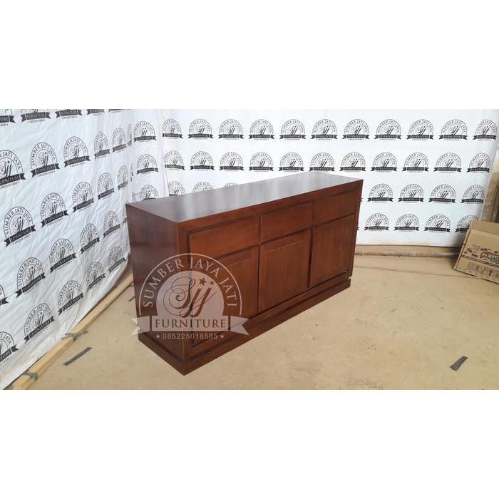 bufet pintu 3, bufet pendek