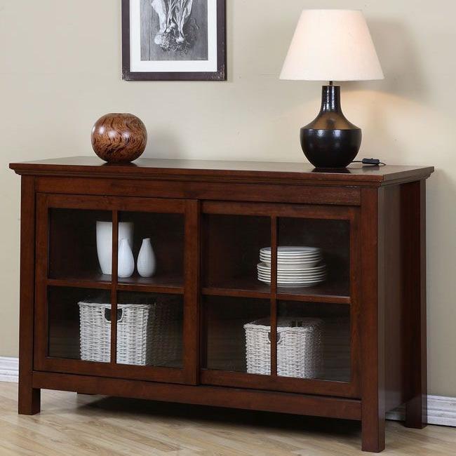 bufet sliding kayu jati asli