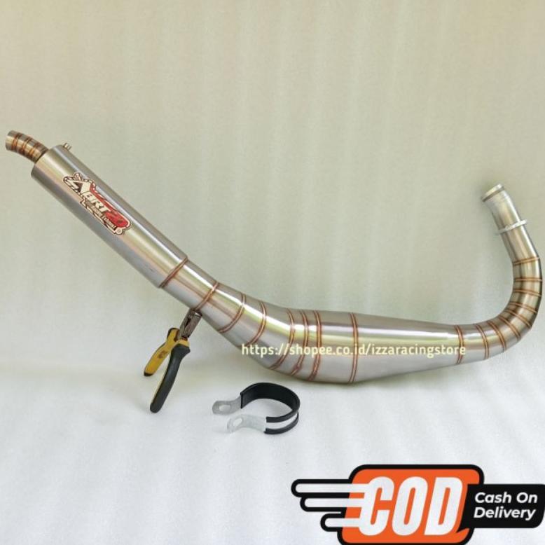 Gratong Knalpot Kolong Kobra Rx King Rx Special Abrt20 Suara Super Garing