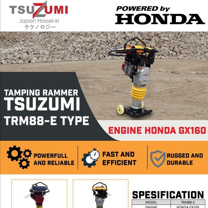 STAMPER KUDA TSUZUMI HONDA GX160 Keihin Tamping Rammer TRM88-E