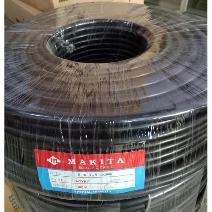 Kabel Control Serabut NYYHY 6x1,5 6x1.5 NYYHY 6x1,5mm 6x1.5mm Meteran