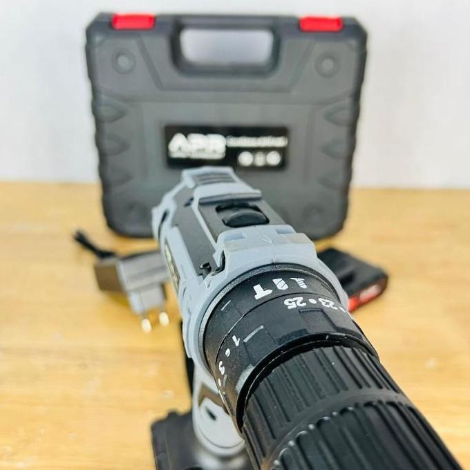 uciha type 42v impact drill baterai cordless mesin bor beton besi kayu