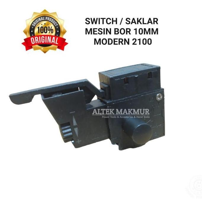 Switch Mesin Bor 10mm Bolak Balik Modern 2100 Saklar Bor 10 mm M2100C