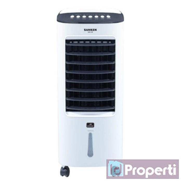 Sanken Sac38 Air Cooler 6L 69W Kipas Angin Ac Portable Water Tank Ori Diskon 0326