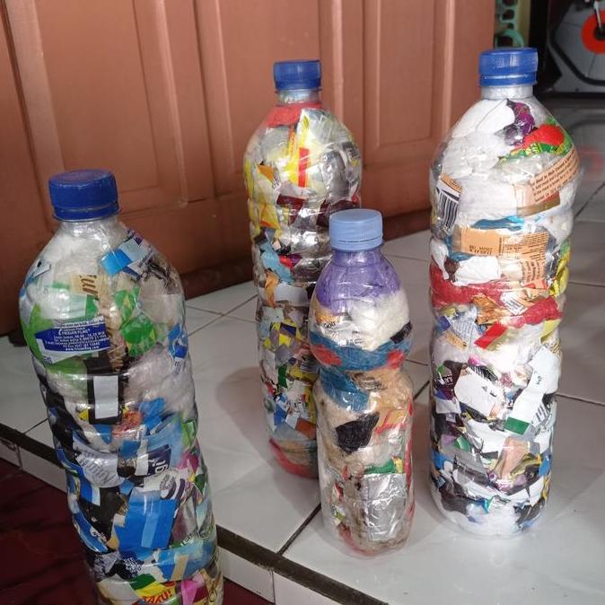ECOBRICK Ramah Lingkungan botol 600 ml