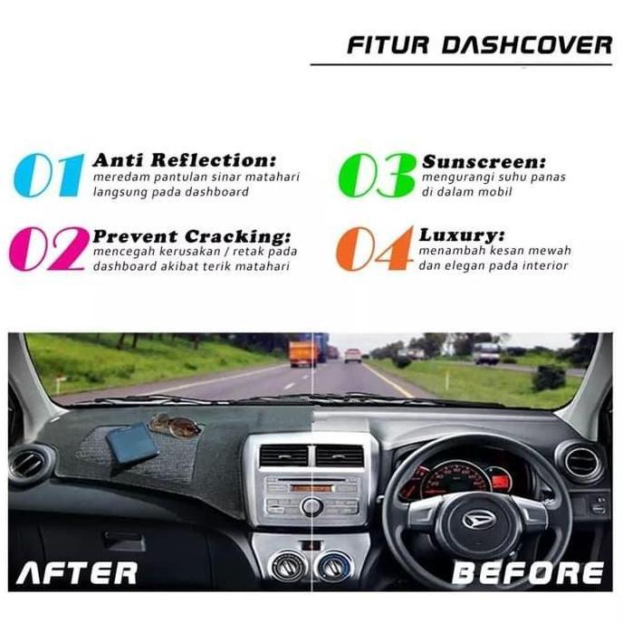 Alas Dashboard/Cover Dashboard Mobil Avanza/Veloz/Xenia 2012-2021