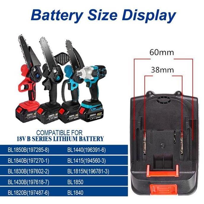 Baterai 68VF/98VF/388VF/588VF Untuk Pembersih Jet, Penggiling Tanpa Kabel Tanpa Kabel, Baterai Model