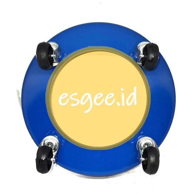 Tatakan Alas Tabung Gas Elpiji LPG Oksigen Galon Air Roda 4 Serbaguna