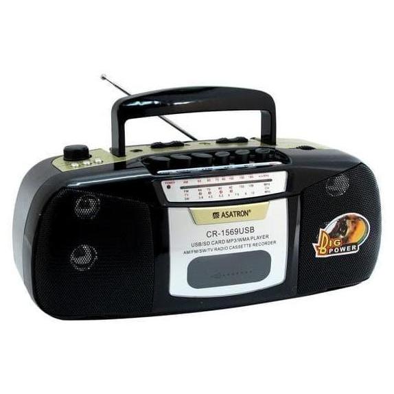 Radio Kaset Tape Asatron CR-1569 Compo Recorder