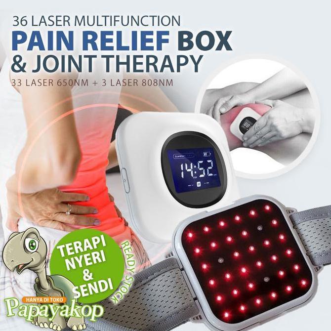 36 Laser Terapi Nyeri Sendi, Syaraf & Otot - Laser Pain Box Relief dr