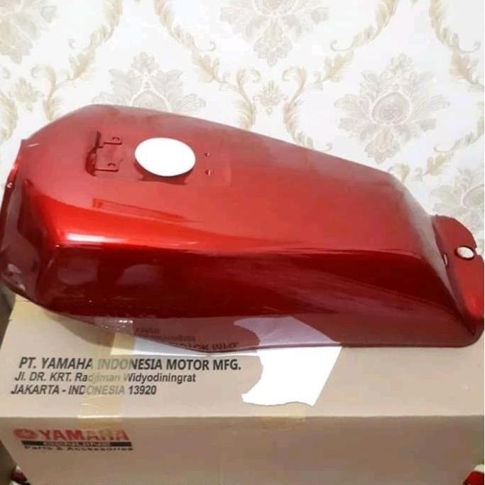 TANGKI BENSIN RX KING MERAH MARON TANGKI RX KING MERAH MARON ORI YMHA