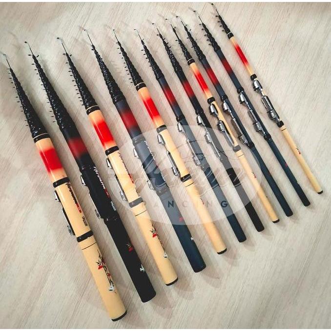 JORAN TEGEK KOLONG OREGON NIRVANA 150 180 210 240 270 300 360 450 540 FIBER LENTUR RUAS PENDEK