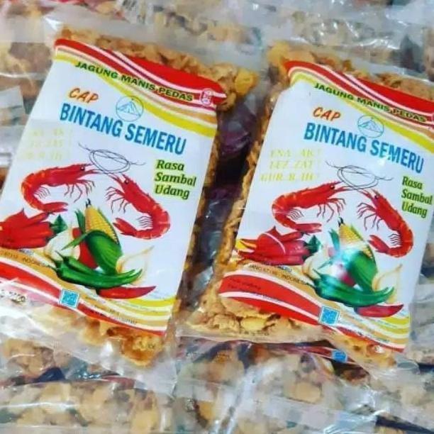 (PROMO) 1 BAL ISI 20 JAGUNG MANIS PEDAS CAP BINTANG SEMERU MARNING