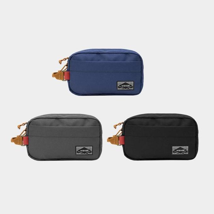 [Beli Lokal] Pouch - Hand Bag Atom Visval - Dopp Kit - Storage Bag