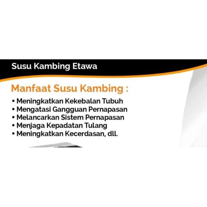 Susu kambing etawa bubuk 1 kg grade platinum susu kambing bubuk 1kg setara gomars