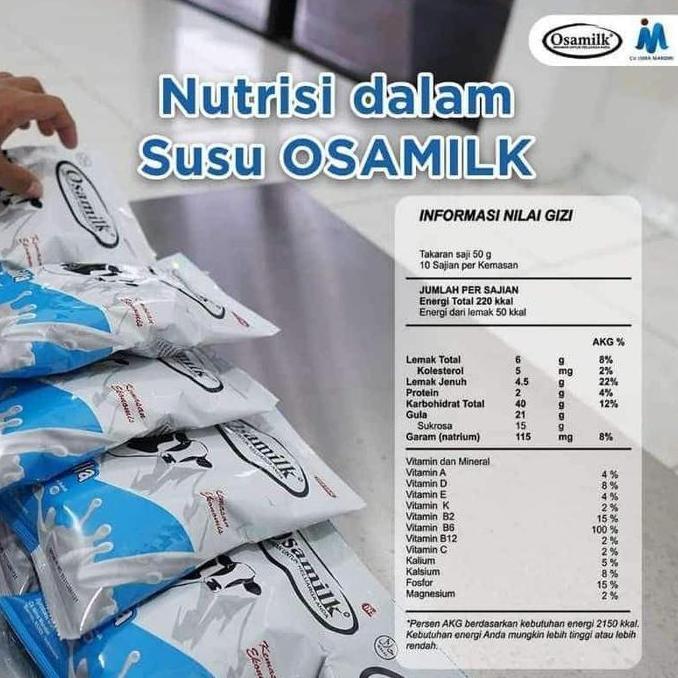 Osamilk Susu Bubuk Sapi Susu Bubuk Penggemuk Badan Susu Bubuk Sapi Murah 500gram Bpom Halal