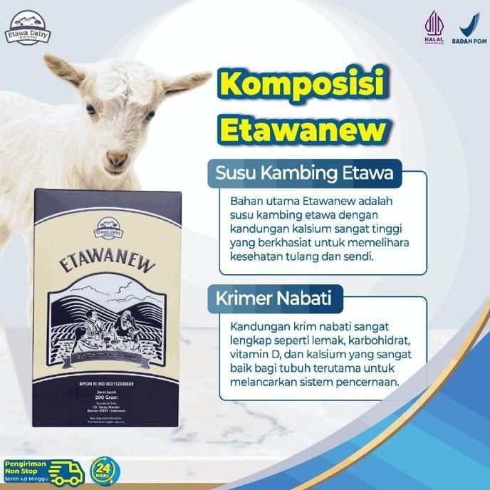 Etawanew Platinum Susu Kambing Etawa Provit Murni Kualitas Premium