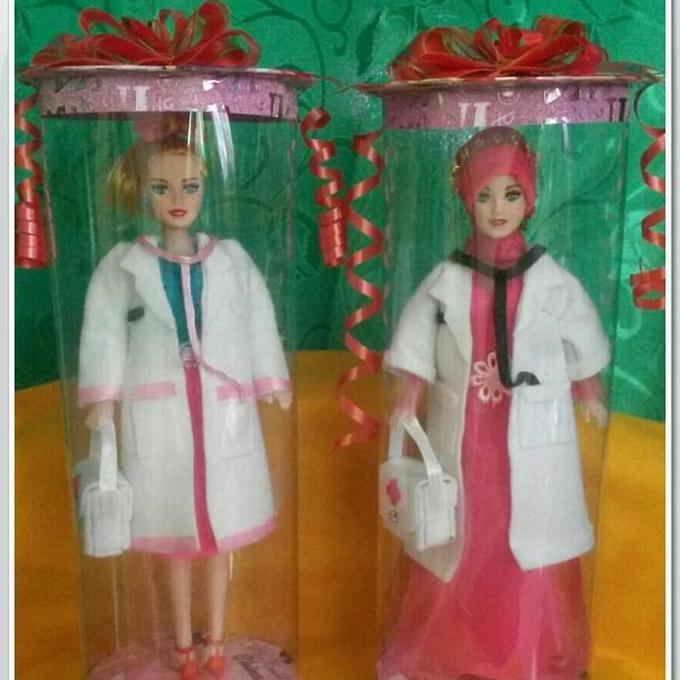 Boneka Dokter/Barbie Dokter/Boneka Barbie Dokter/Barbie Hijab