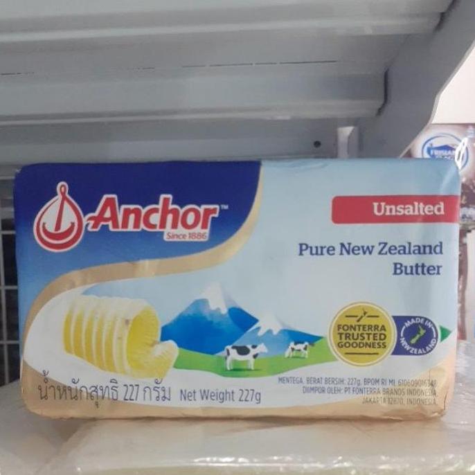 Butter Anchor Unsalted 227gr