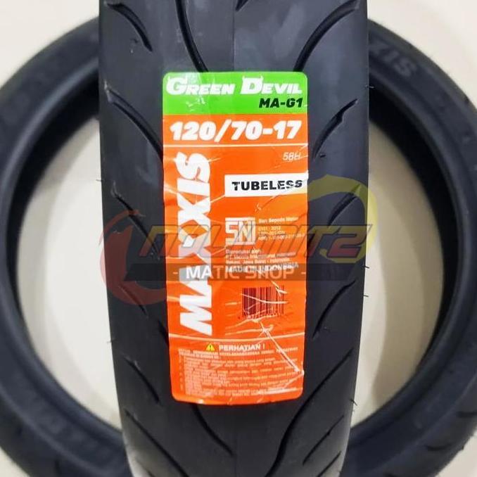 APITOYA Ban Maxxis Green Devil 120/70 - 17