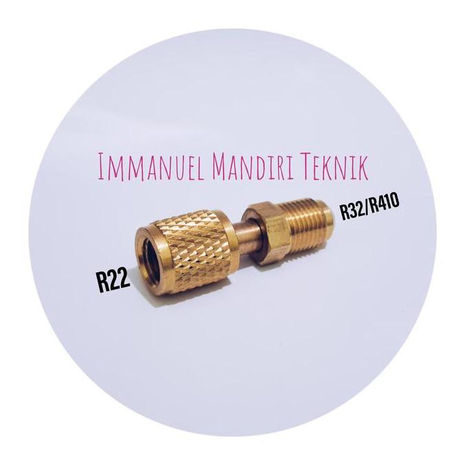 VEDORANAVA Nepel adaptor R22 / R32/410 / Konektor reducer R22 to R32/410