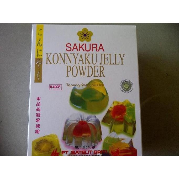 Jelly Sakura Konyaku varian Plain