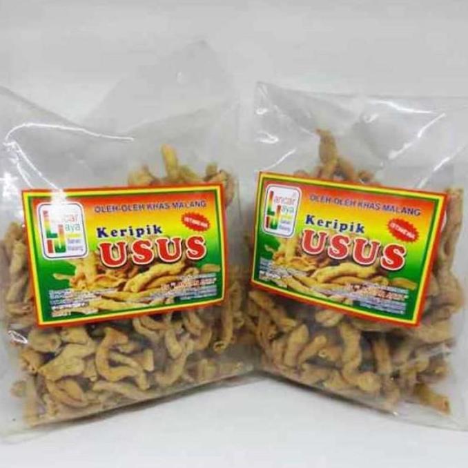Keripik Usus Lancar Jaya khas Malang