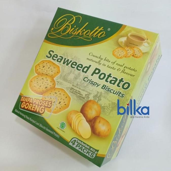 BISKOTTO Seaweed Potato 400g