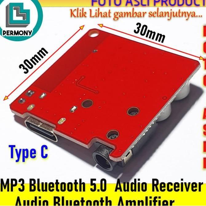 MP3 Bluetooth 5.0 Audio Receiver Decoder Amplifier USB type C Module