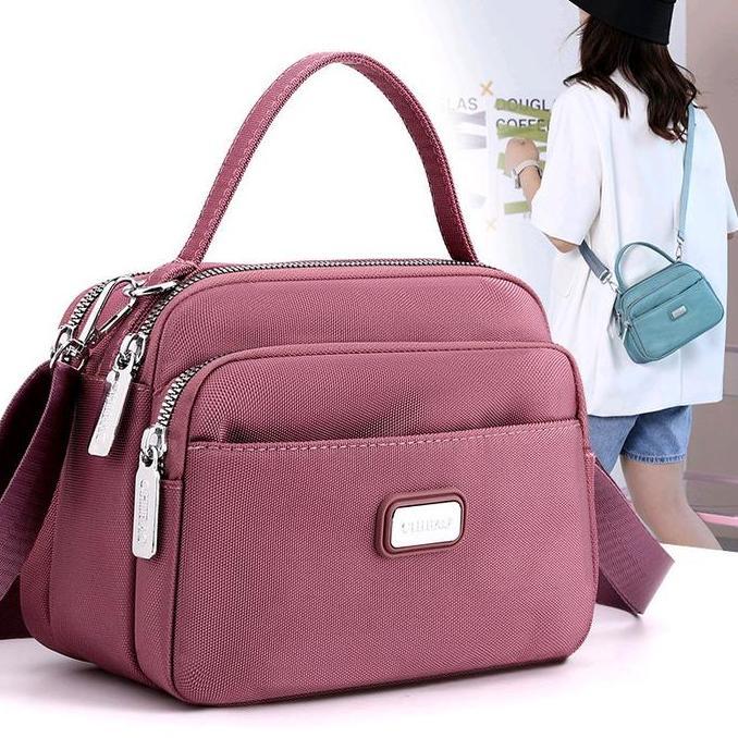 Tas selempang wanita chibao ory import terbaru bahan Kanvas