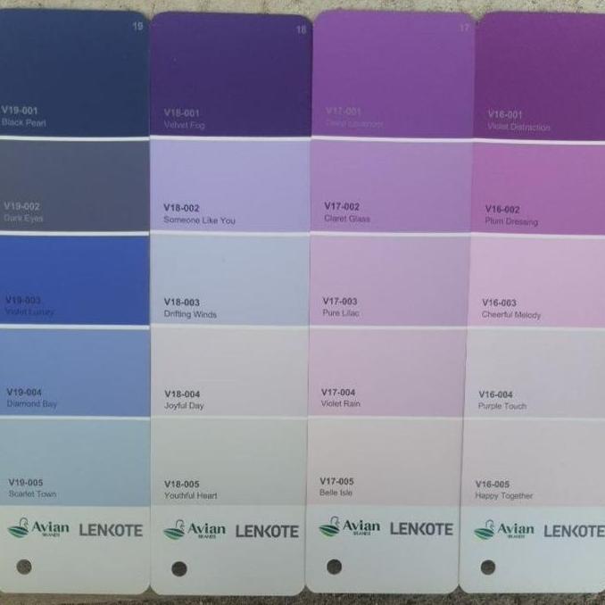 CAT TEMBOK 1KG REQUEST WARNA UNGU AVITEX GOLD CAT DINDING CAT EXTERIOR CAT INTERIOR