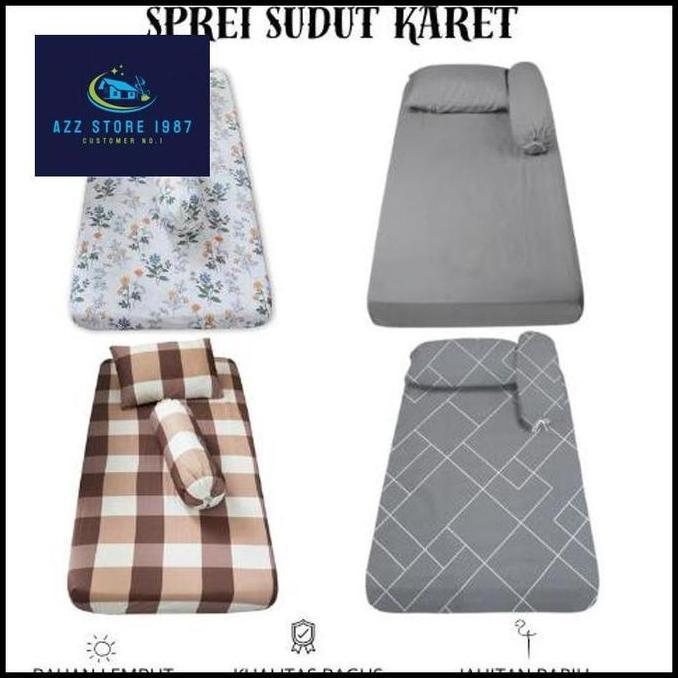 Sprei 80x200 90x200 100x200 120x200 Sprei Sudut Karet Sprei Saja