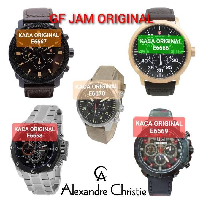 KACA ORIGINAL JAM TANGAN EXPEDITION E6666 E6667 E6668 E6669 E6670