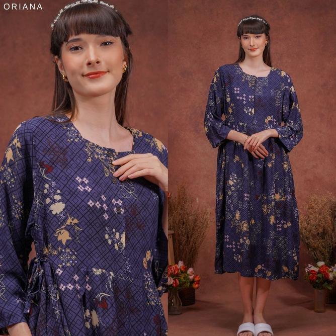 Oriana Dailywear Daster Busui Oriana Dailywear Daster Busui 100 Jenita Collection Lengan