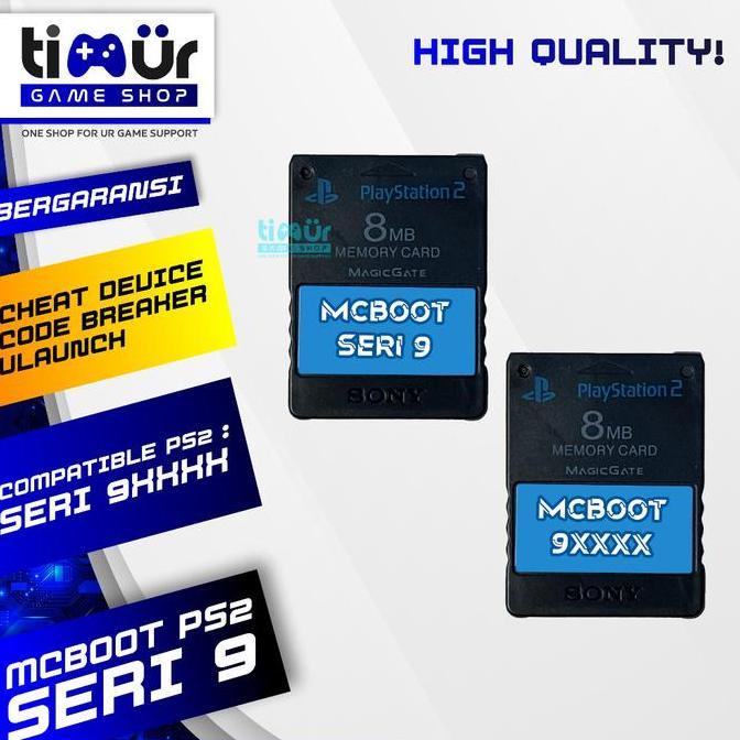 Memory Card Free MCboot MC PS2 Slim Harddisk Tanpa IC Matrix Seri 9