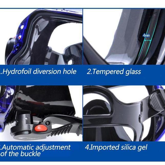 Set Alat Selam Snorkel Snorkling Divingkacamata Diving Selamkacamata Selam Divingkacamata Renang Kac