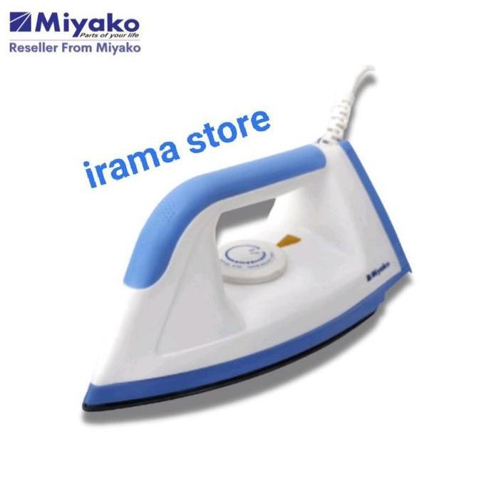 Miyako Setrika EI 1008 M Ungu/ Biru/Putih Gosokan Baju Miyako Electric Iron Miyako