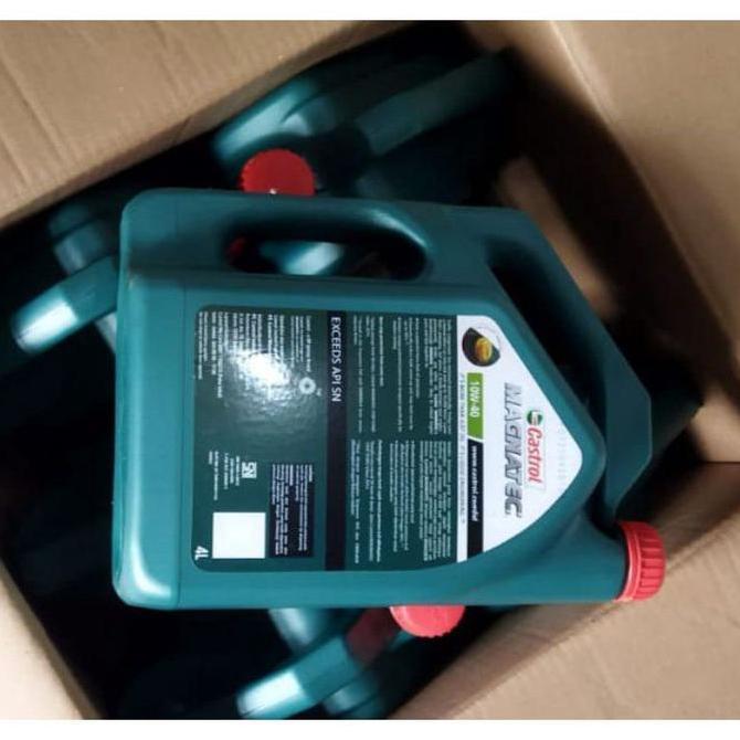 OLI CASTROL MAGNATEC SAE 10W-40 4L GALON