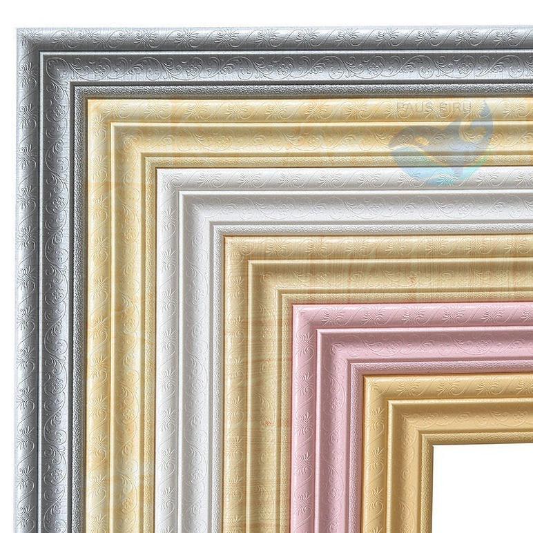 Hemat Paus Biru - Wall Border List 3D Foam Wallpaper Dinding List Stiker T06