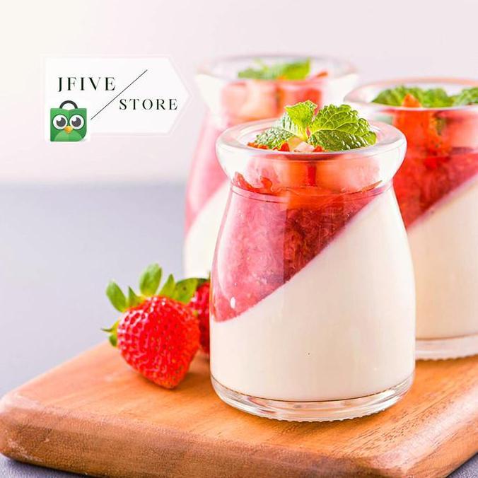 Pudding Jar| Jar Yogurt |Botol Toples Kaca |Jar Kaca 100ml,150ml,200ml