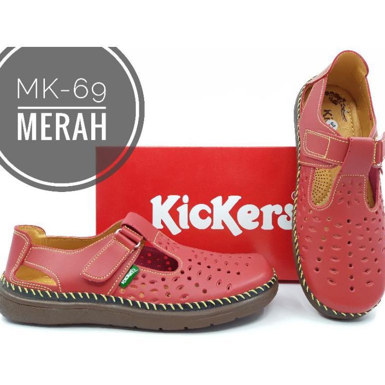 Promo Sepatu Formal Wanita Kickers Flat Shoes Best Seller Kode Mk-69